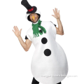 Christmas holiday snowman Costume with Scarf